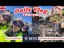 DAILY VLOG: Thursday 22nd May - Stavanger / Rib Ride / MSC Virtuosa / Norwegian Fjords