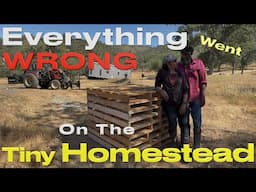 😤 THIS Weekend SUCKED!😥BAD TIMES on The Tiny Homestead#offgrid #homestead #tinyhouse #tractor