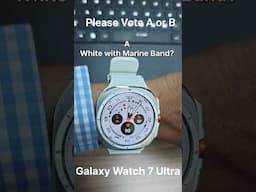 Galaxy Watch 7 Ultra Band. Which is better?? #Samasung # Galaxy #Watch #Ultra