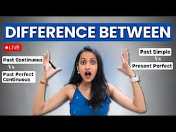 Learn Difference Between All The " TENSES " | सभी " TENSES " के बीच  अंतर जानें