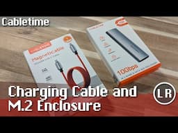 Cabletime Magnetic Charging Cable and M.2 Enclosure