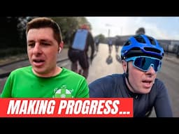 My Running PLAN & Bike Session On The Road!