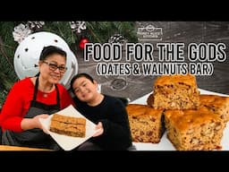 Easy to make Food for the Gods | Dates and Walnuts Bar |  Packaging Ideas
