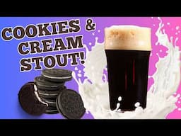 Brewing a Cookies & Cream Oreo STOUT for EASTER!!