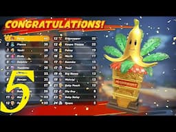 Banana Cup - 50cc, 3 Stars | Mario Kart World | 100% Walkthrough "5/???" (No Commentary)