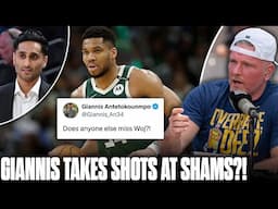Shams Charania Reacts To Giannis Calling Him Out On Twitter... | Pat McAfee Show