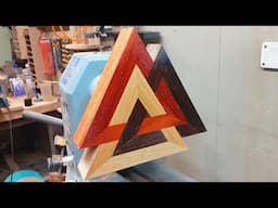 Woodturning  - Triangles !!