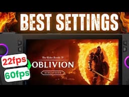 The Elder Scrolls IV: Oblivion Remastered Best Settings for Ally/Ally X