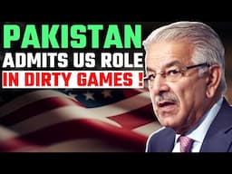 US role CONFIRMED, Pakistan minister admits on air