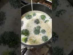 Smoked Potato Broccoli Cheddar Soup