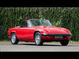 1968 Lotus Elan S4 DHC 'Black Badge'