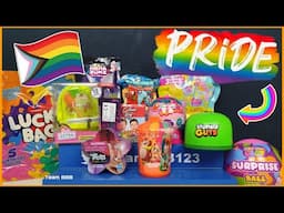 HAPPY PRIDE! 🏳️‍🌈🌈Colourful Unboxing Special! Stumble Guys Barbie Trolls Zomlings and more!
