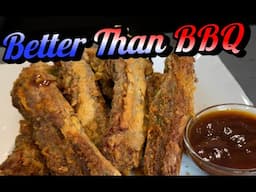 Deep Fried Mustard Ribs Recipe