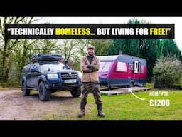 A Nomadic Farmhand in a £1,200 Caravan: Simplicity & Freedom!