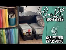 The Easiest 6x6 Pattern Paper Organization You Will Ever See!