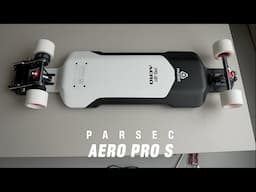 #271 PARSEC AERO PRO S electric skateboard - Detailed review / including daily usage.