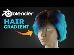 Add Gradient To Your Hairs | Blender Tutorial