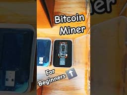 Best Mini Bitcoin Miners for Beginners?! #shorts #bitcoin #bitcoinmining