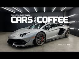 San Diego Elite Finish Cars and Coffee March 22, 2025