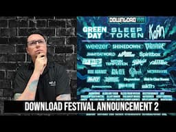 Download Festival 2025 Second Announcement