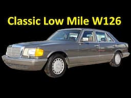 W126 1986 Mercedes-Benz 560SEL - LOW 89,000 MILES, BIG POTENTIAL ~ Classic ~ Saloon! 💎