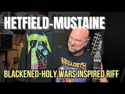 Hetfield meets Mustaine Inspired Riff (Galloping with Downstrokes Lesson)