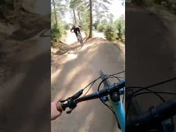 Would you ever jump with no hands? #mtb