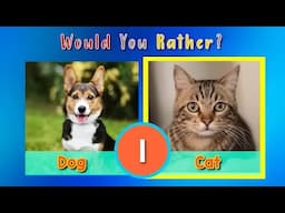 Would you Rather? Pets Edition | Cute Pets Brain Break & Movement Activity | PhonicsMan Fitness