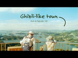 Calm film photography in a quiet Japanese town.