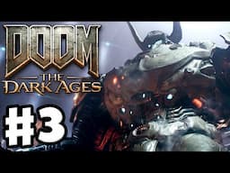 DOOM: The Dark Ages - Full Gameplay Walkthrough Part 3 - Barrier Core and Sentinel Barracks 100%