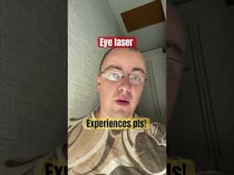 I might get my eyes lasered, looking for experiences! #changemylife