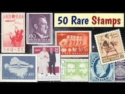 Rare Valuable Stamps From Japan To Sweden - Highly Collectable