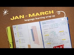 How I'm learning languages in 2025 | Q1 recap 🇮🇹 🇩🇪 🇪🇸
