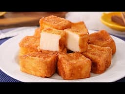 Leche Frita Casera con Textura Cremosa ¡Fácil y deliciosa!