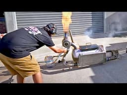 TURBO BURN BARREL BOOSTED BBQ