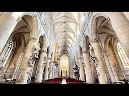 St. Michael & St. Gudula Cathedral CHURCH tour Visit REVIEW @ Brussels Central Belgium 🇧🇪