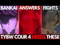 Bleach: TYBW Cour 4 - 9 NEW Additions We MUST See! Reio's History, Ichigo's True Bankai + More!