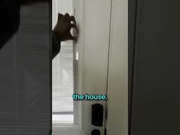 He never went inside…