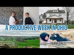 MY WEEK IN HOLMES CO | PAINTING, WALLPAPER, SHOPPING IN AMISH COUNTRY
