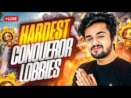 Serious Rank Push in BGMI's best Conqueror Lobbies
