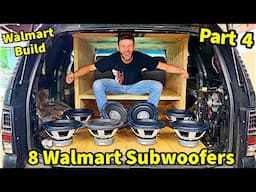 Building the LOUDEST Walmart Subwoofer System | Part 4