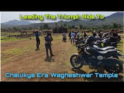 Triumph Scrambler 400X Rides | Wagheshwar Temple, My First Ride with Sai Service Triumph | DNA VLOGS