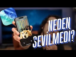 iOS 26 Neden Sevilmedi? | Liquid Glass Olmadı Mı?