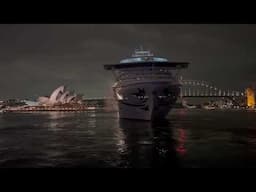 P&O's Farewell by the fireworks