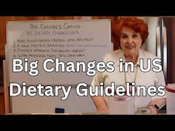 Big Changes in US Dietary Guidelines