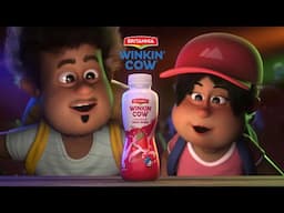 Britannia Winking Cow Thick Shakes | 3D Animation Film |  @studioeeksaurus ​