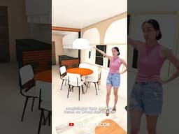 Cozy modern townhouse design! Posting full makeover video tomorrow!😘❤️