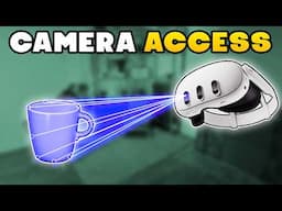 How to Access Meta Quest Camera - Unity Tutorial