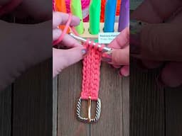 Tunisian Crochet Handles #shorts