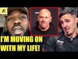 Jon Jones first reaction to Dana White announcing his retirement & stripping him off his belt,UFC